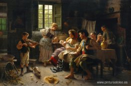 Admirando al bebe Admirando al bebe