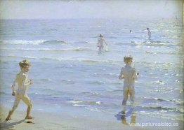 niños bañándose niños bañándose