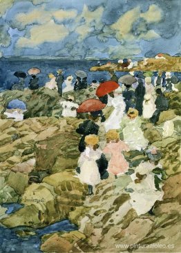 Punto del pañuelo (escena costera) Punto del pañuelo (escena costera)