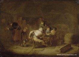 Interior de una taberna Interior de una taberna