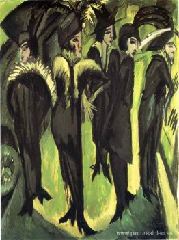 Cinco mujeres en la calle Cinco mujeres en la calle