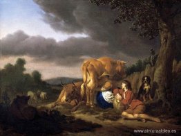 Ordeñar una vaca Ordeñar una vaca