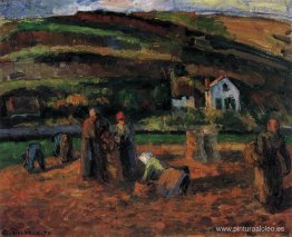 La cosecha de patatas La cosecha de patatas