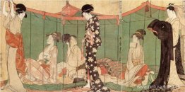 Toda la noche bajo mosquitero. Toda la noche bajo mosquitero.