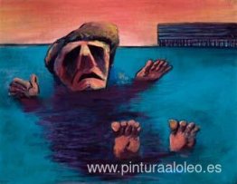 hombre flotando hombre flotando