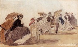 La playa de Trouville La playa de Trouville