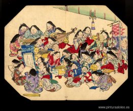 Una búsqueda cómica de damas. Una búsqueda cómica de damas.