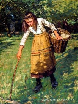 Recolectando lana Recolectando lana