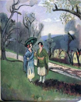 Conversación bajo los olivos Conversación bajo los olivos