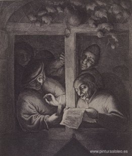 Los cantantes en la ventana Los cantantes en la ventana