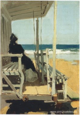 En la playa de San Sebastián En la playa de San Sebastián