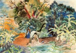 Agricultores en el jardín Agricultores en el jardín