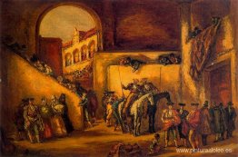 Patio de una cuadrilla de la antigua Plaza de Toros de España Patio de una cuadrilla de la antigua Plaza de Toros de España