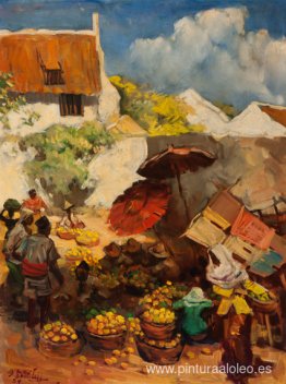 El mercado de frutas El mercado de frutas