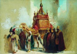 El traslado de la alfombra sagrada de La Meca a El Cairo El traslado de la alfombra sagrada de La Meca a El Cairo