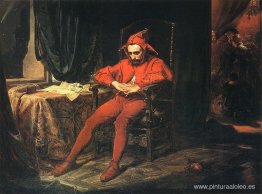 Stańczyk durante un baile en la corte de la reina Stańczyk durante un baile en la corte de la reina