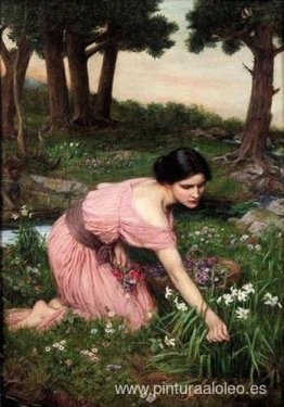 La primavera extiende un regazo verde de flores La primavera extiende un regazo verde de flores