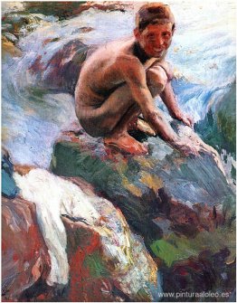 Chico en las rocas, Jávea Chico en las rocas, Jávea