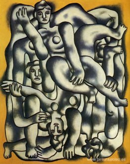 Acróbatas en gris Acróbatas en gris