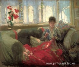 mujer cosiendo mujer cosiendo