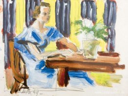 Interior con chica Interior con chica