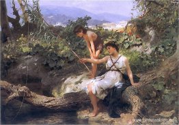 Pesca. Una escena de la vida romana Pesca. Una escena de la vida romana