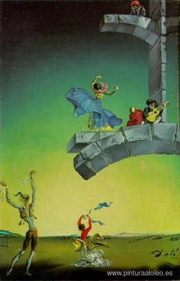 Sin título (Danzas españolas en un paisaje) Sin título (Danzas españolas en un paisaje)