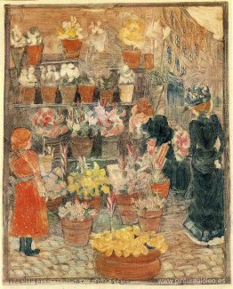 Puesto de flores de Roma (también conocido como puesto de flores Puesto de flores de Roma (también conocido como puesto de flores