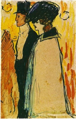 pareja caminando pareja caminando