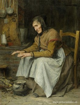 Vejez II (anciana calentando) Vejez II (anciana calentando)