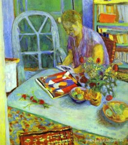 una mujer en una habitación una mujer en una habitación