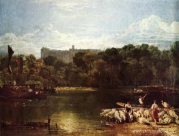 Castillo de Windsor desde el Támesis Castillo de Windsor desde el Támesis