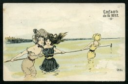Niños y niñas en el mar Niños y niñas en el mar