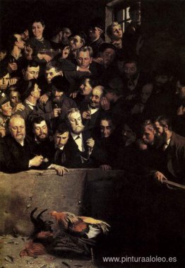 La pelea de gallos La pelea de gallos