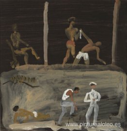 Tsamikos bailan en la orilla Tsamikos bailan en la orilla