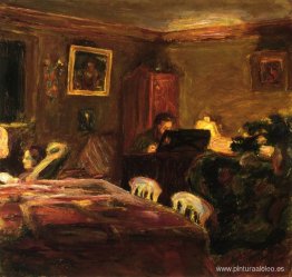 Claude Terrasse al piano Claude Terrasse al piano