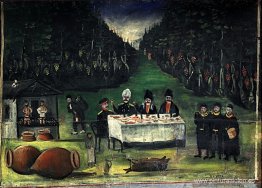 Camino de Kakheti (parte del tapiz en seis pinturas) Camino de Kakheti (parte del tapiz en seis pinturas)