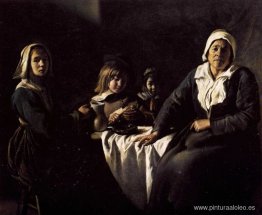 Cuatro figuras en la mesa Cuatro figuras en la mesa