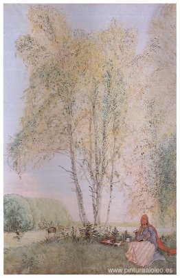 Bajo los abedules Bajo los abedules