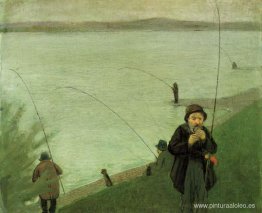 Pescadores en el Rin Pescadores en el Rin