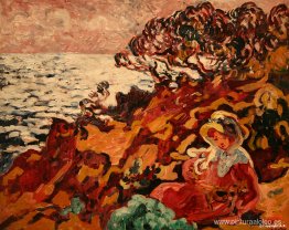 mujer en la playa mujer en la playa