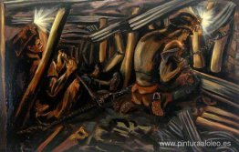 Cajones con cara de carbón Cajones con cara de carbón