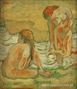 Dos chicas bañándose Dos chicas bañándose