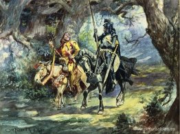 Caballero y bufón Caballero y bufón