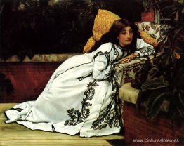 una chica en un sillón una chica en un sillón