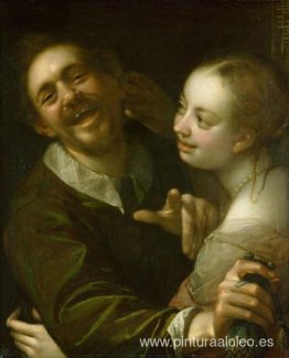 Una pareja en una casa de huéspedes Una pareja en una casa de huéspedes