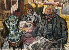 Un concejal de la ciudad de Carlisle con Jean y David Bratby Un concejal de la ciudad de Carlisle con Jean y David Bratby