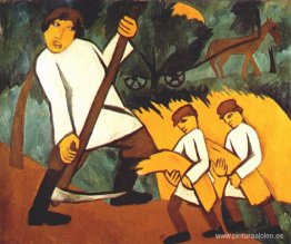 corte de heno corte de heno