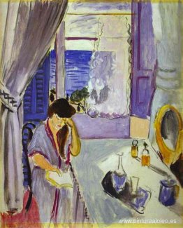 Mujer leyendo en un tocador (Interieur, Niza) Mujer leyendo en un tocador (Interieur, Niza)