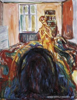 Autorretrato durante la enfermedad ocular I Autorretrato durante la enfermedad ocular I